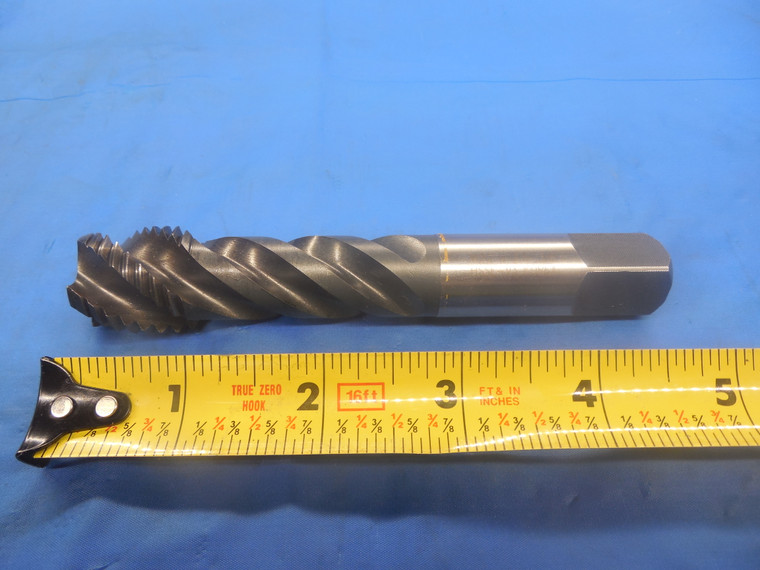 M22 X 2.5 D6 HSSE PLUG TAP 4 SPIRAL FLUTE 22 V3 22.0 X 2.50 THREADING TOOL