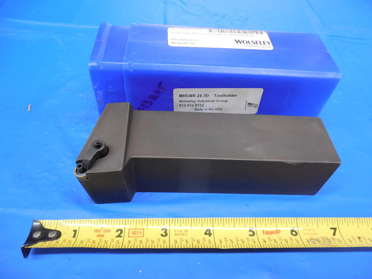 NEW MRGNR 24-3D 1-1/2" SQUARE SHANK LATHE TOOL HOLDER 3/8" ROUND INSERT CNC