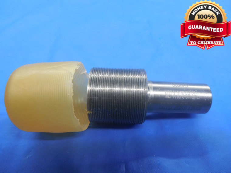 M27 X .75 6H METRIC SPECIAL THREAD PLUG GAGE 27.0 0.75 GO ONLY P.D. = 26.517 - DW6707BU