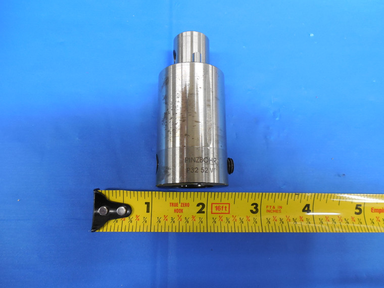 Pinzbohr P 32 52 Precision Boring Head Modular Extension 18mm Shank PC3 ABS?