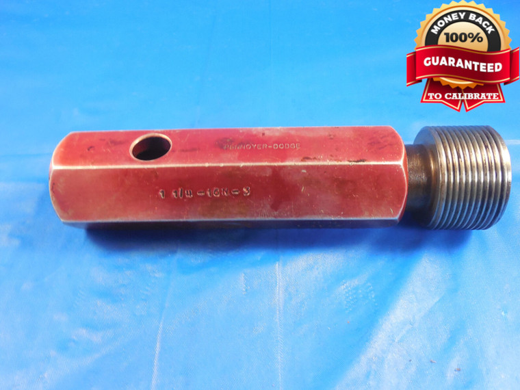 1 1/4 16 N 3 THREAD PLUG GAGE 1.25 NO GO ONLY P.D. = 1.2132 1 1/4-16 N-3 QUALITY - 114163PNG1