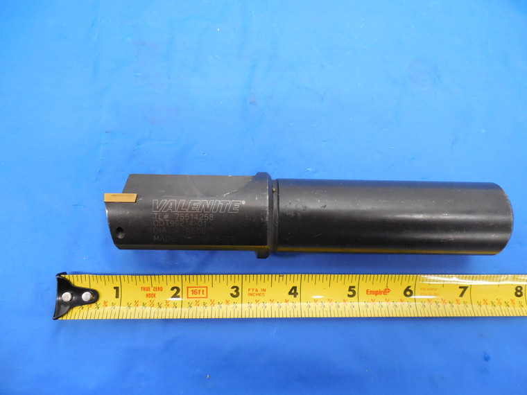 VALENITE 1-1/4" DIA SHANK INDEXABLE END MILL TL# 75514258 CUT DIA ABOUT 1-1/2"
