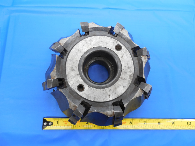 VALENITE 6" INDEXABLE FACE MILL VMC-77-6-0608R 1-1/2" ARBOR HOLE 5/8" KEYS