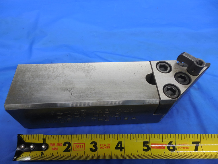 MANCHESTER ? 74 107 153 001 LATHE CNC TURNING TOOL HOLDER 2" SHANK GROOVING RH