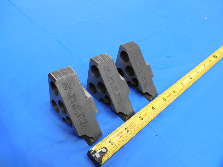 SET OF 3 LATHE TURNING TOOL HOLDER CLAMP ? ADJUSTABLE INSERT ? SLIDING HEAD ?