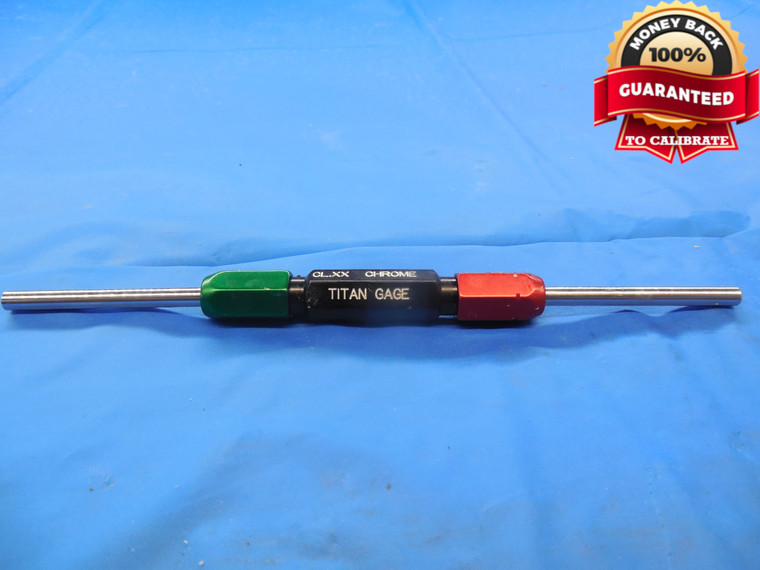 .1553 & .1558 CL XX PIN PLUG GAGE GO NO GO .1563 -.0010 UNDERSIZE 5/32 3.957 mm