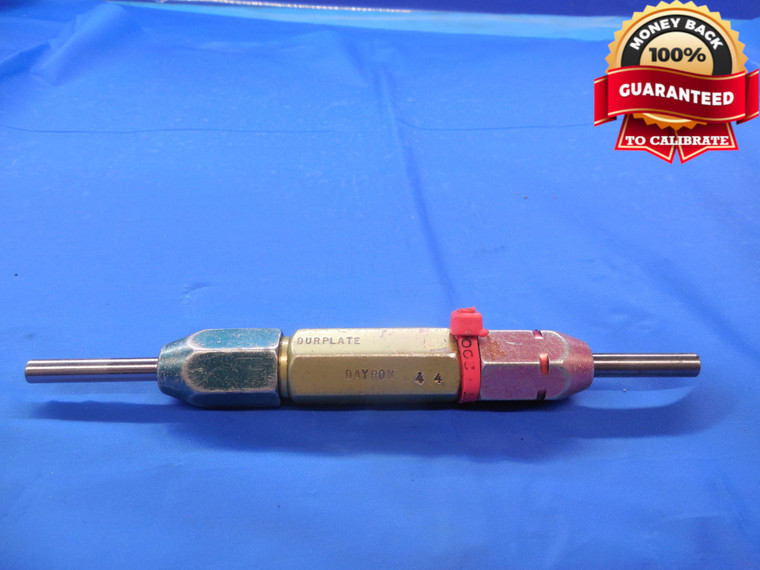 .1920 & .2050 PIN PLUG GAGE GO NO GO .1875 +.0045 OVERSIZE 3/16 4.877 mm .192