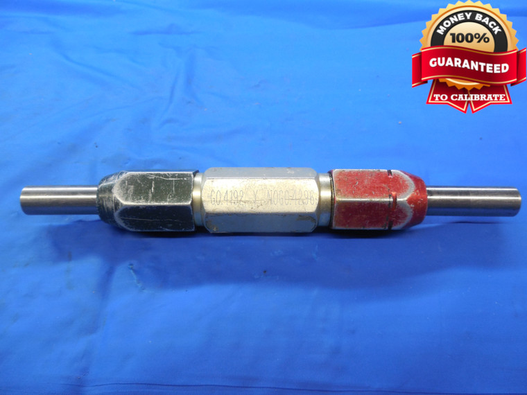 .4192 & .4296 CL Y PIN PLUG GAGE GO NO GO .4063 +.0129 OVERSIZE 13/32 10.912 mm