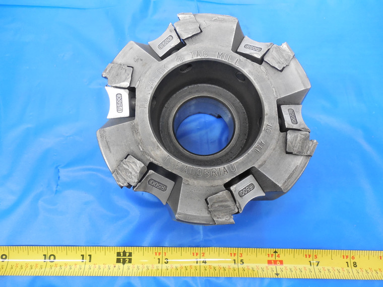 TUNGALOY 4 3/4" DIA TSE4005RIAU FACE MILL / CUTTER INDEXABLE INSERT TEEN 432
