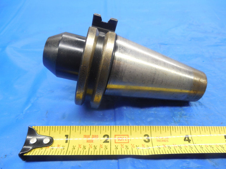 CAT40 KENNAMETAL 7/16 I.D. SOLID END MILL TOOL HOLDER .4375 CV40ZEM44175