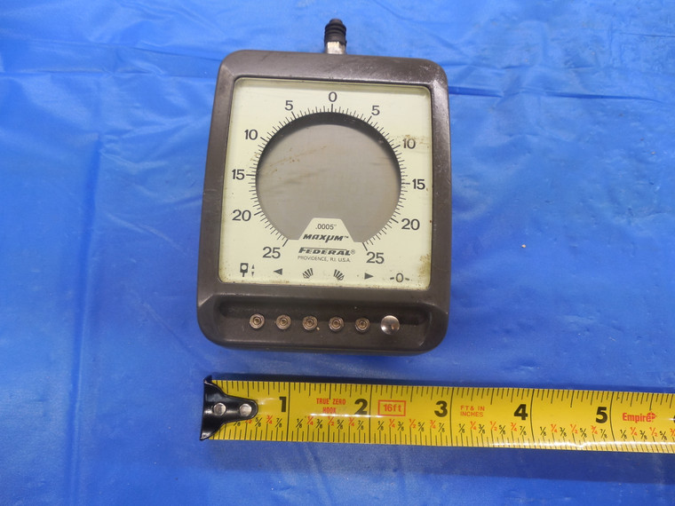 FEDERAL MAXUM DIGITAL ELECTRONIC DIAL INDICATOR DEI-13111 .0005" GRADUATION
