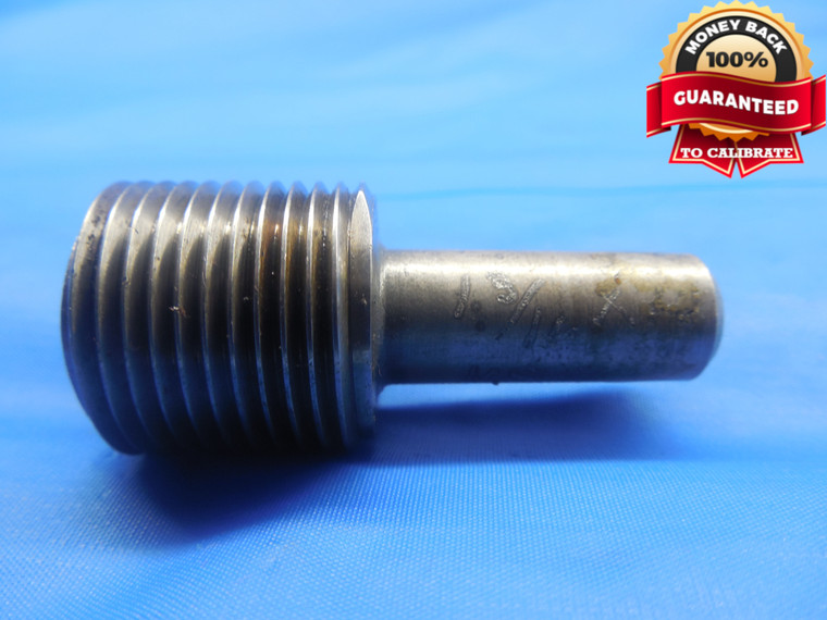13/16 14 NS 3 THREAD PLUG GAGE .8125 GO ONLY P.D. = .7719 UNS-3 INSPECTION CHECK - DW8613BU