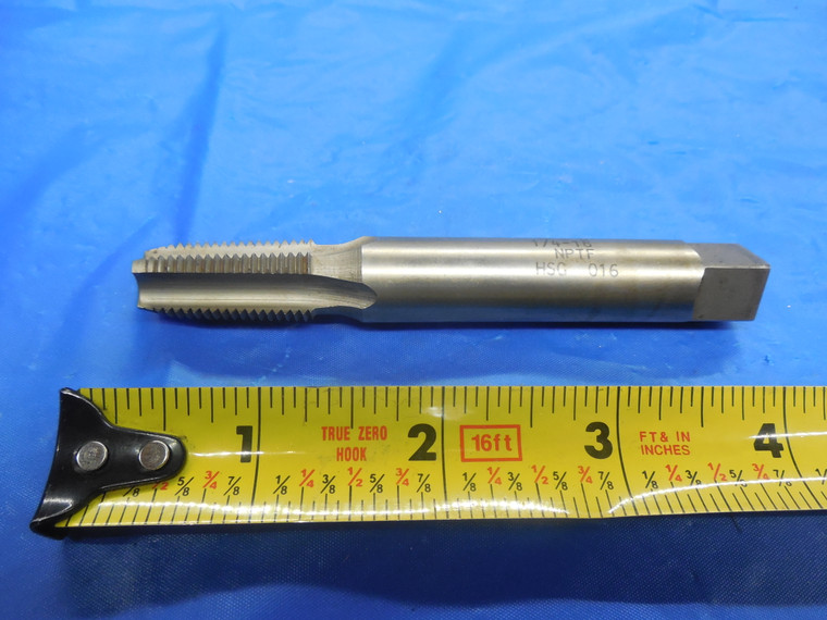 REIFF & NESTOR 1/4 18 NPTF HSG PIPE TAP 4 STRAIGHT FLUTE .25 016 R&N R & N