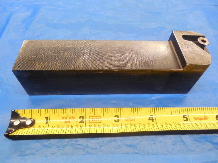VALENITE SD-TML-20-5 D LATHE TURNING TOOL HOLDER 1.25 SQUARE SHANK 2T4 SD-3