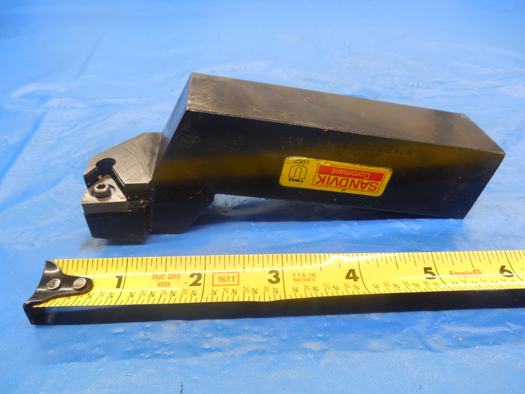 SANDVIK R166.0FGZ-20-4D LATHE TURNING TOOL HOLDER 1.25 SQUARE SHANK B6M U LOCK