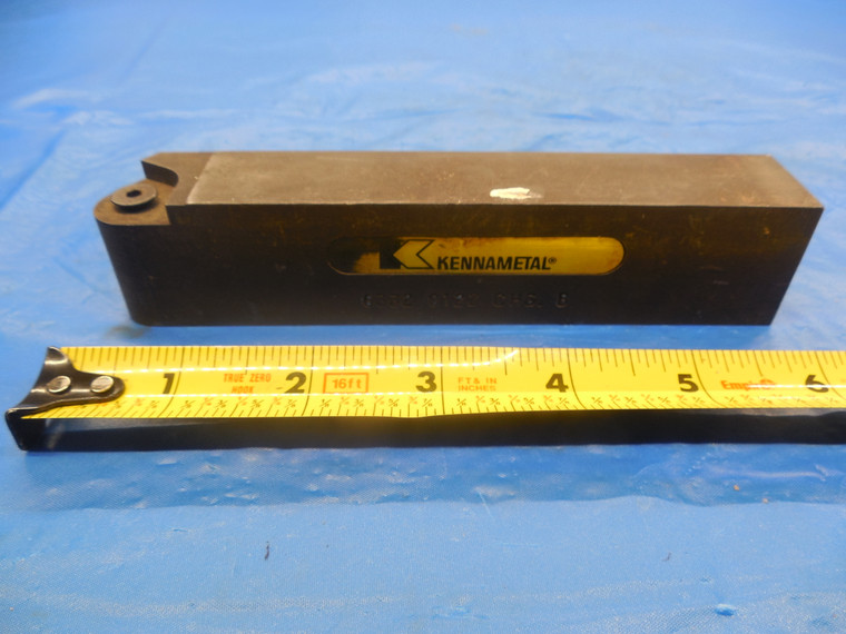 KENNAMETAL 6332 0122 CHG B LATHE TURNING TOOL HOLDER 1" X 1.25 SHANK 6" OAL