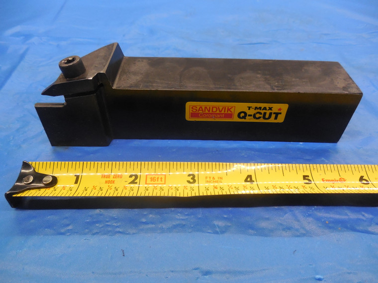 SANDVIK RF151.22-20-40 LATHE TURNING TOOL HOLDER 1.25 SQUARE SHANK B6M GROOVING