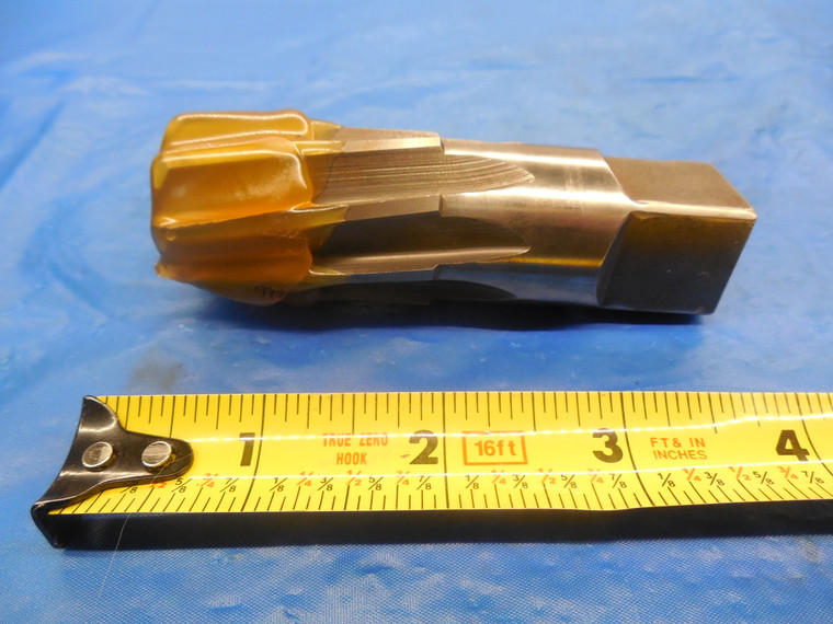 1 1/4 O.D. TAPER PIPE REAMER 1 1/8 SHANK SPIRAL 8 FLUTE 1 7/8 LOC 3 7/8 OAL 1.25