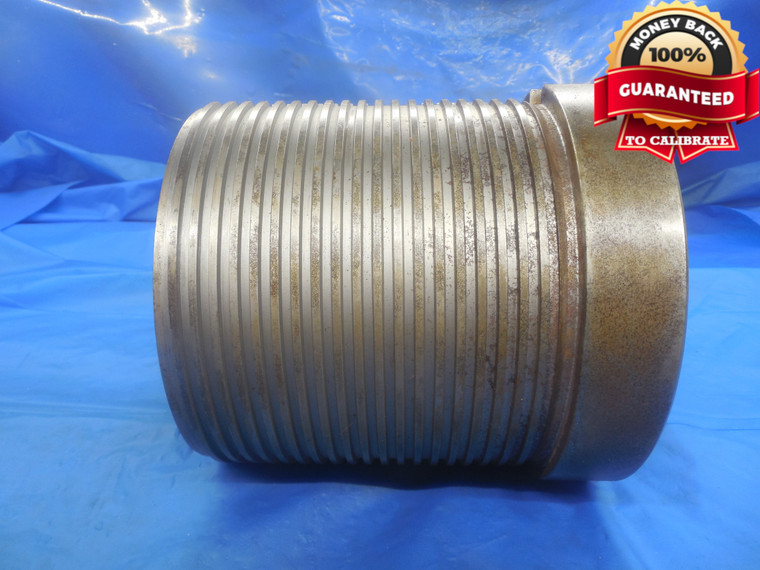 SHOP MADE 6" 4 STUB ACME THREAD PLUG GAGE 6.0 4.0 6"-4 INSPECTION CHECK - DW8926BU