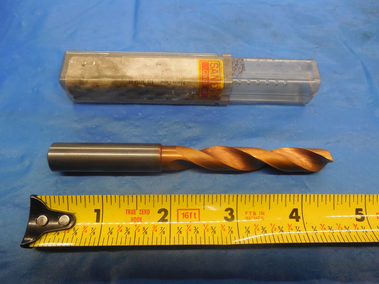 SANDVIK 10.3 mm TiAlN CARBIDE TWIST DRILL BIT 12 mm SHANK R840-1030-50-A0A 1220