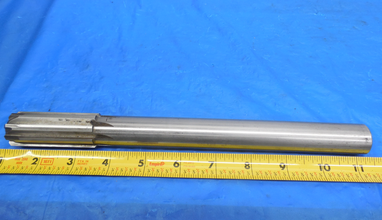 R.R.T. 1" O.D. HSS REAMER 7/8 SHANK 8 FLUTE 2 1/2 LOC 10 1/4 OAL 1.0 - MS2435BU