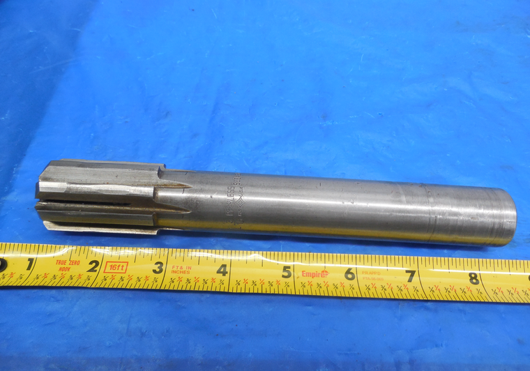 CLEVELAND 1 3/16 O.D. HSS CARBIDE TIPPED ADJUSTABLE EXPANSION REAMER 8 FL 1.1875 - MS2429BU