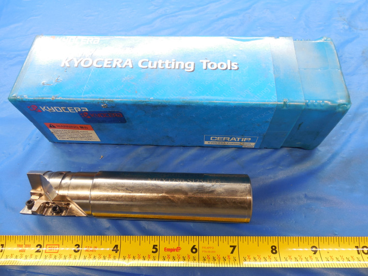KYOCERA 1 1/4 DIA. COOLANT INDEXABLE END MILL MEY1250-S125-HG 2 FL 1.25 - MS2645BU