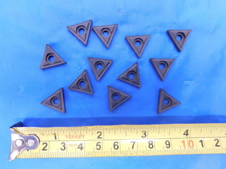 12PCS NEW KENNAMETAL T321 P KC910 CARBIDE TURNING INSERTS T321P T 321 INDEXABLE - MS2687BU