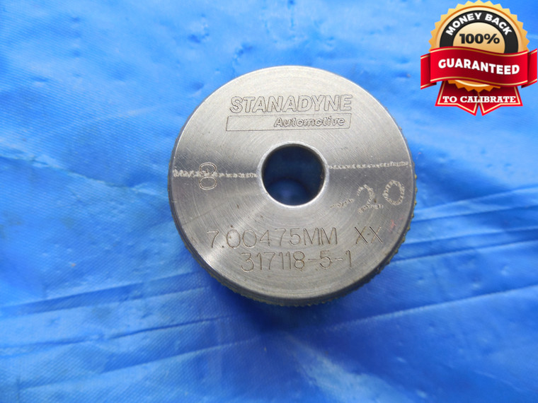 7.00475 CLASS XX MASTER PLAIN BORE RING GAGE 7.000 +.005 OVERSIZE 7 mm .2758 - DW10201BU