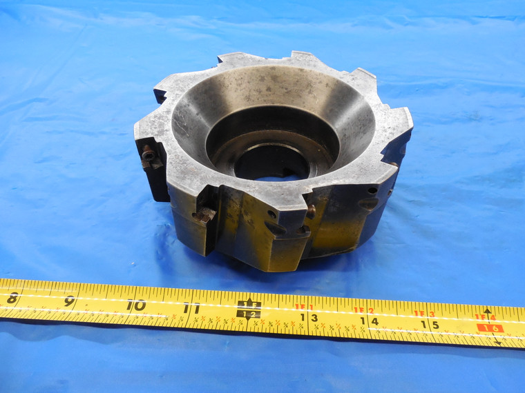 ISCAR 5" O.D. 90? FACE MILL F90A-D5.00-1.50-M 1 1/2 PILOT 5/8 KEY ADKT1505 5.0 - MS2841BU