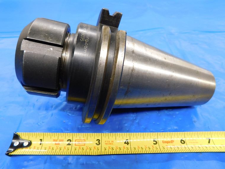 CAT50 BRINEY ACURA-FLEX 100 COLLET CHUCK TOOL HOLDER 3" PROJECTION 9400021 AF100