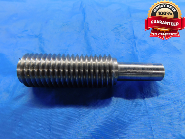 3/4 10 UNS 1B +.003 OVERSIZE THREAD PLUG GAGE .75 GO ONLY P.D. = .6880 2B OR 3B - DW10843BU