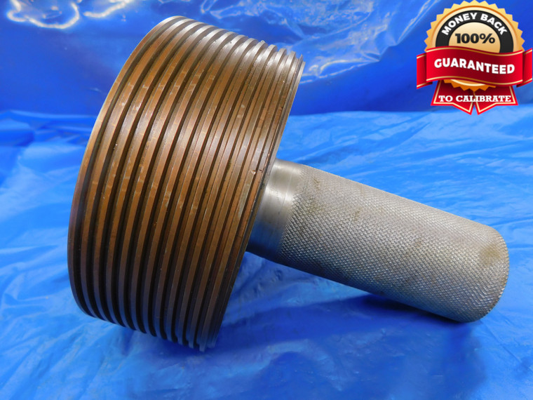 SHOP MADE 5 1/2 6 SA STUB ACME THREAD PLUG GAGE 5.5 GO ONLY P.D. = 5.4502 .50 - DW11090BMIN