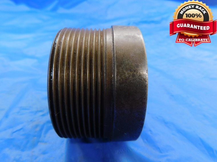 SHOPMADE 2 3/8 12 THREAD PLUG GAGE 2.375 2.3750 2 3/8" 12 INSPECTION CHECK - DW11082BMIN