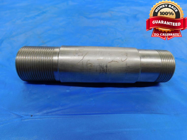 SHOPMADE 15/16 20 THREAD PLUG GAGE .9375 15/16"-20 INSPECTION CHECK - DW11122BMIN