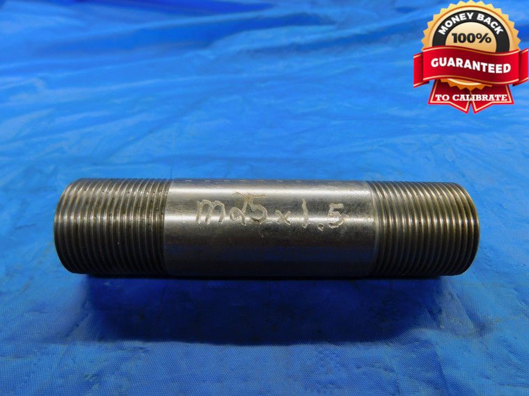 SHOPMADE M25 X 1.5 THREAD PLUG GAGE METRIC INSPECTION CHECK GO NO GO - DW11124BMIN