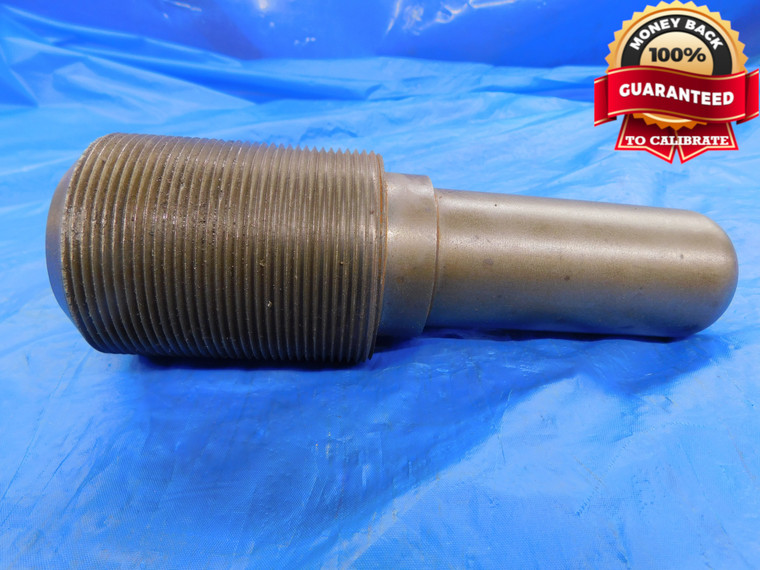 SHOPMADE 2 1/4 12 THREAD PLUG GAGE 2.25 2.250 2.2500 2 1/4"-12 INSPECTION CHECK - DW11156BMIN