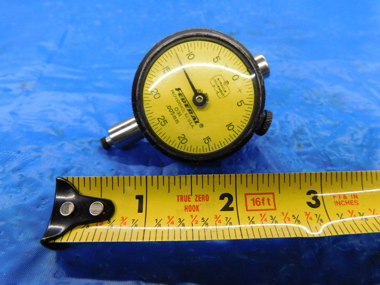 MAHR FEDERAL O3I DIAL INDICATOR BORE GAGE .005MM GRADUATION FULL JEWELED - MS3663BU