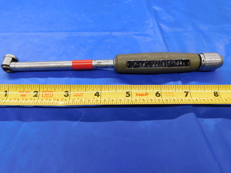 MITUTOYO NO. 511-104 .7 - 1.4" RANGE STANDARD TYPE DIAL BORE GAGE NO INDICATOR - MS3772BU
