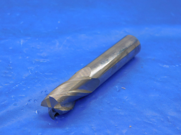 NEW MELIN 1/2 O.D. 1" LOC SOLID CARBIDE END MILL 1/2 SHANK 4 FLUTE CCMG-1616 .5 - MS3826JHD