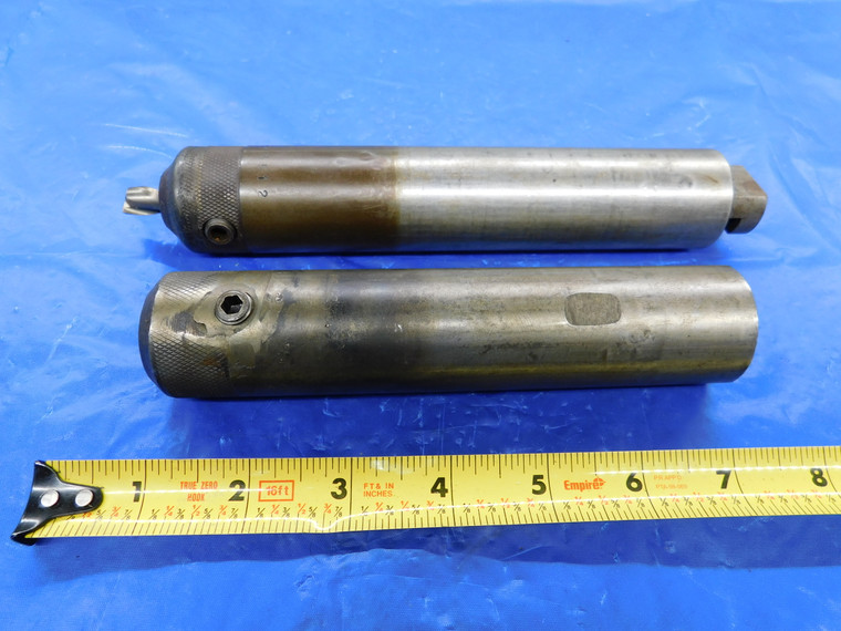 2PC SOLID END MILL TOOL HOLDER EXTENSIONS 1 3/8 O.D. X 3/8 & 5/8 I.D. 1.375 - MS3954BU