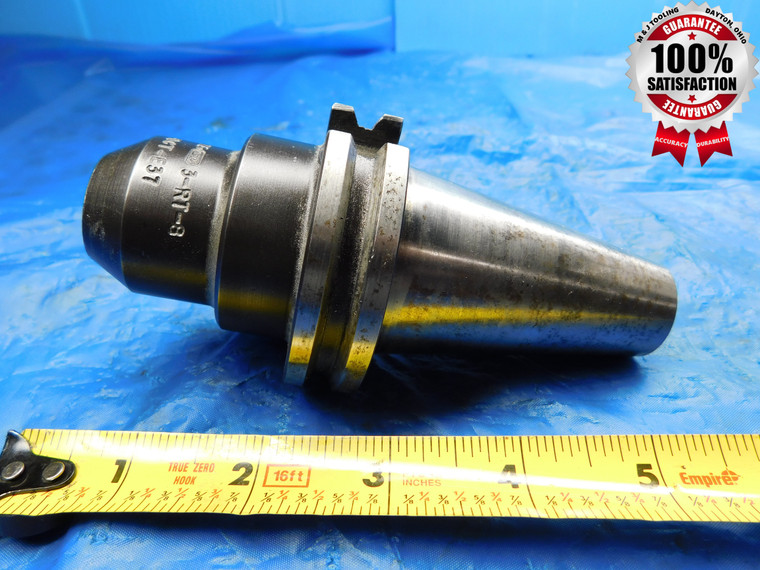 CAT40 VALENITE 3/8 I.D. SOLID END MILL TOOL HOLDER 2 1/2 PROJECTION V40CT-E37 - JR0036CG