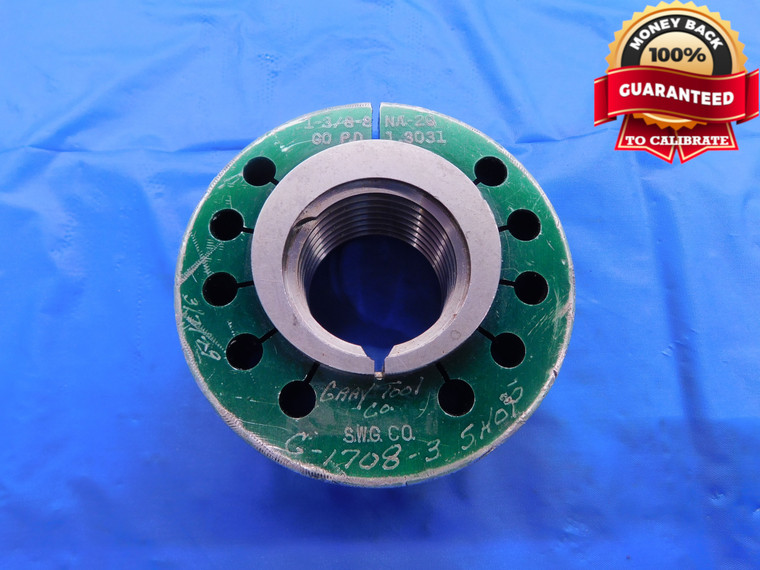 1 3/8 8 NA 2G ACME THREAD RING GAGE 1.375 GO ONLY P.D. = 1.3031 1.3750 CHECK - DW11604AA1