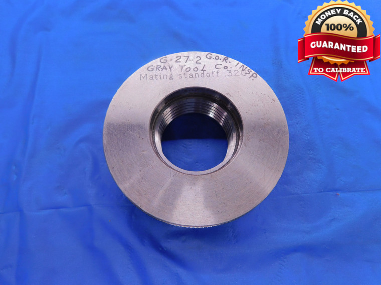 1.315 10 TPF 3/4 TPF API PIPE THREAD RING GAGE 1.3150 INSPECTION CHECK - DW11611AA1