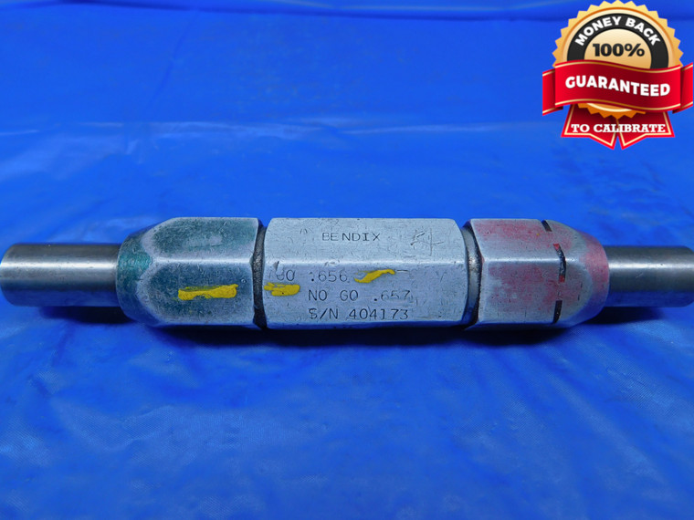 .656 & .657 MASTER PLAIN BORE RING GAGE .6563 -.0003 21/32 16.688 mm .6560 .6570 - JR0205AC1