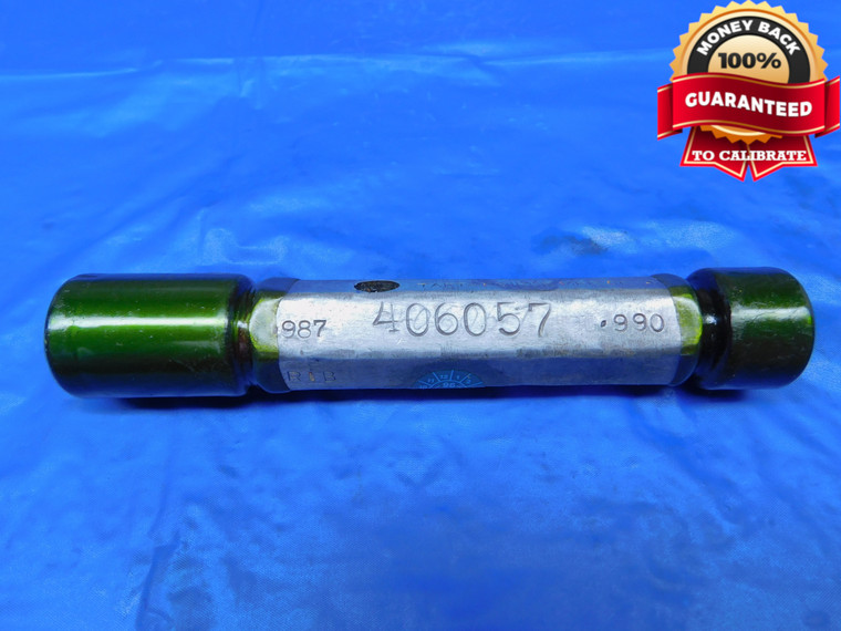 .987 & .990 MASTER PLAIN BORE RING GAGE .9844 +.0026 63/64 25 mm .9870 .9900 - JR0208AC1