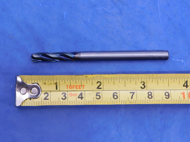 OSG 7/32 CARBIDE COOLANT THRU TWIST DRILL BIT 15/64 SHANK 1" LOC .21875 3 FLUTES - MS4250BU
