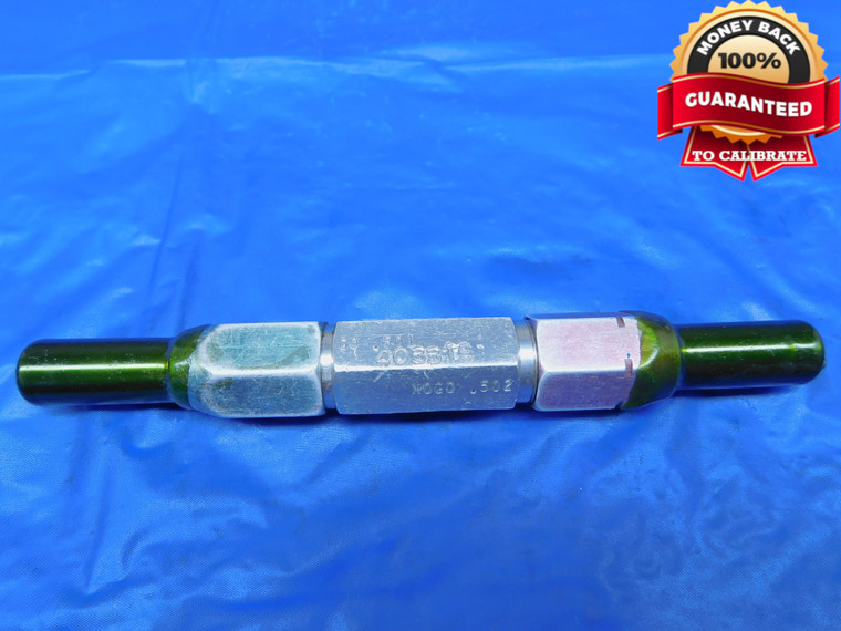 .501 & .502 PIN PLUG GAGE GO NO GO .5000 +.0010 1/2 12.751 mm .5010 .5020 - JR0256AC1