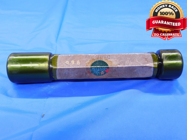 .998 & .9995 PIN PLUG GAGE GO NO GO 1.0000 -.0005 UNDERSIZE 1.0 25.349 mm .9980  - MB0025AC1