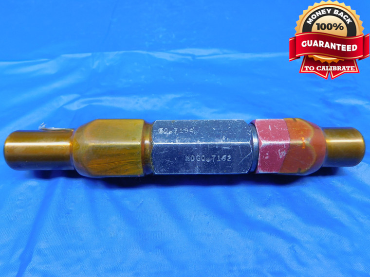 .7184 & .7192 CL X PIN PLUG GAGE GO NO GO .7188 -.0004 23/32 18.247 mm   - JR0300AC1